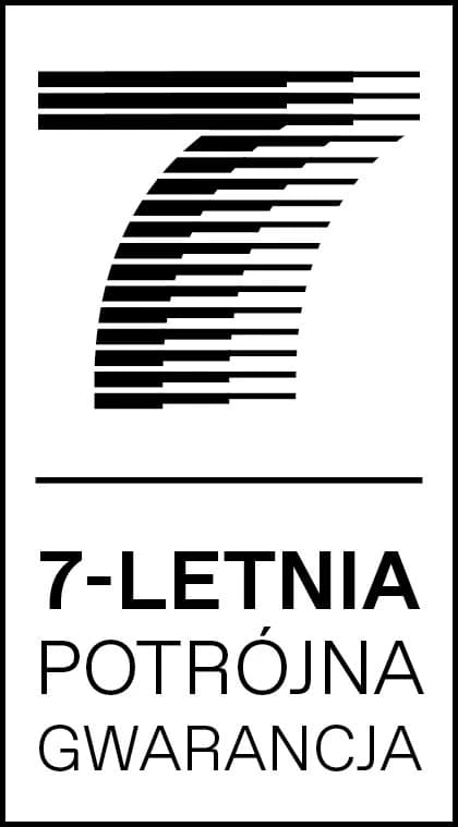 7-letnia potrójna gwarancja MG
