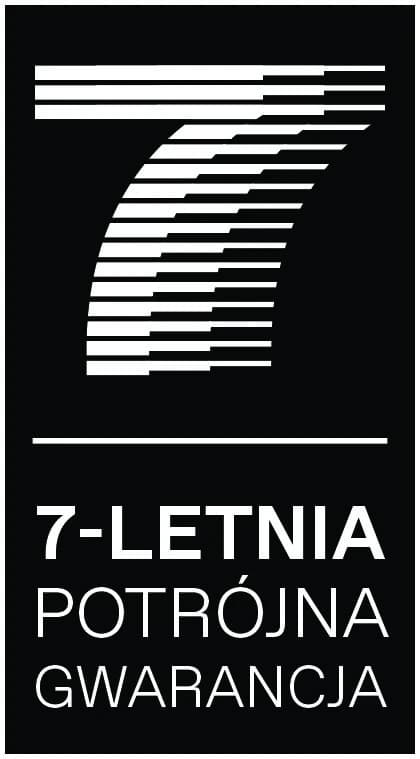 7-letnia potrójna gwarancja