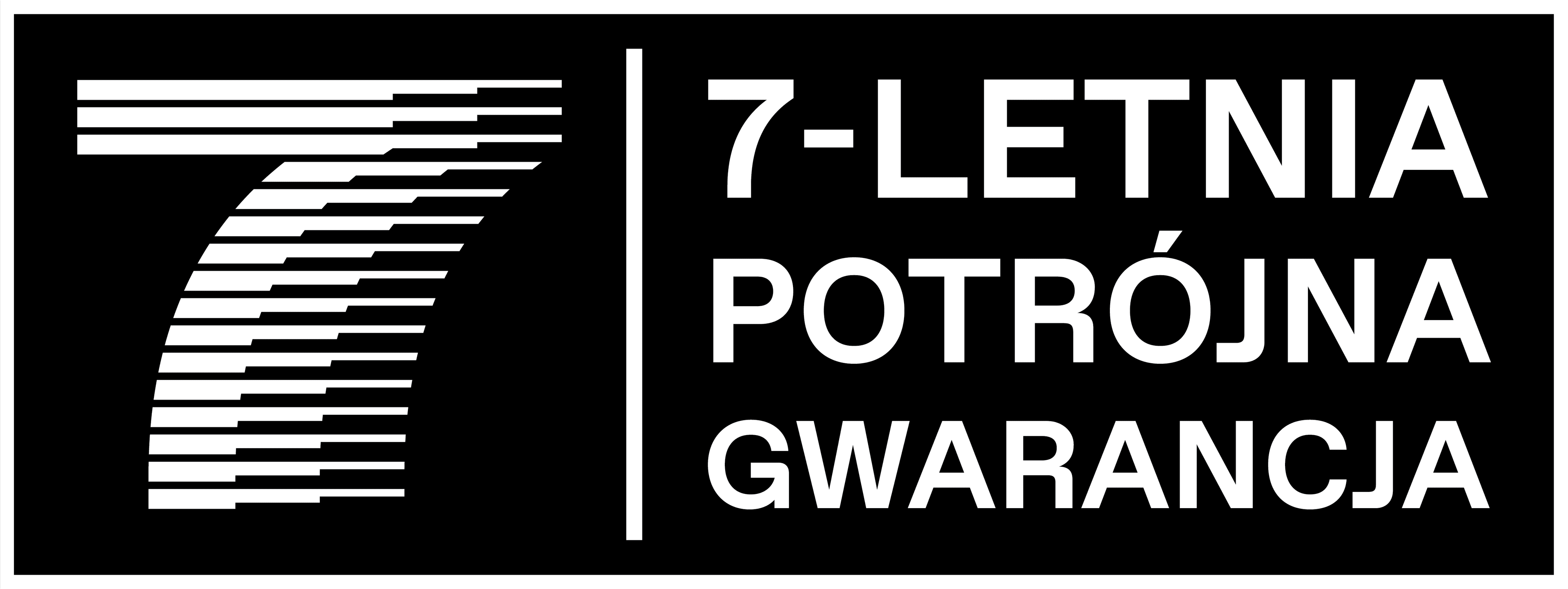 7-letnia potrójna gwarancja